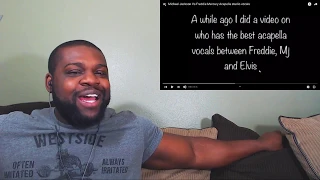 Michael Jackson Vs Freddie Mercury Acapella studio vocals Reaction