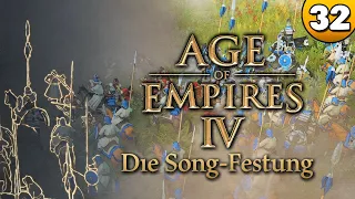 Age of Empires IV 👑 Die Song Festung [SCHWER] ⭐ Let's Play 👑 #032 [Deutsch/German]