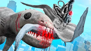 БЕГЕМОТ ПРОТИВ АКУЛЫ САМОЛЁТ В ГАРРИС МОД! SCP БИТВА AIRCRAFT SHARK VS BEHEMOTH В Garry`s Mod!