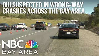 DUI Suspected in 3 of 4 Wrong-Way Crashes Across the Bay Area