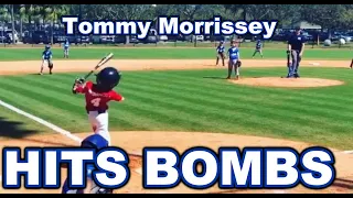 TOMMY Morrissey ONE ARMED HOMERUN hitter and golfing INSPIRATION !