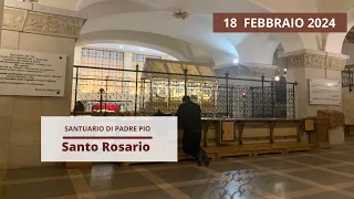 Santo Rosario - 18 febbraio 2024 (fr. Gregorio D'Arenzo)