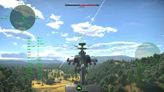 War Thunder, Apache Ah Mk 1, the Best Air Asset removal, Perfectly Balanced as all things should be
