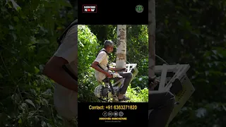 Tree Climber Machine #shorts | Tree Climbing Bike