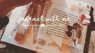 Junk Journal With Me | asmr paper sounds (no music or talking)