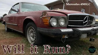 1978 Mercedes 450SLC - Will it Run? [Just Make it Run January]