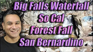 Tallest Waterfall in Southern California Big Falls Forest Falls Winter
