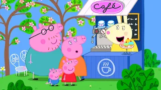 Miss Rabbit's Mountain Cafe ☕️ 🐽 Peppa Pig and Friends Full Episodes