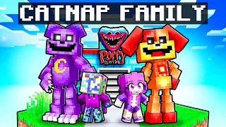 Having a CATNAP FAMILY In Minecraft!