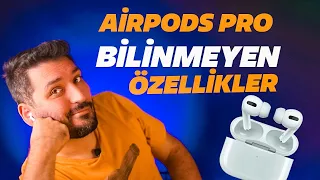 DİNLEME CİHAZI ÖZELLİĞİ VAR - AirPods Pro  Bilinmeyen Özellikleri