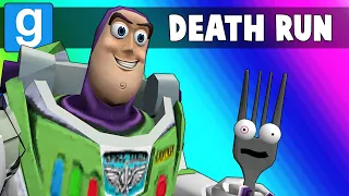 Gmod Death Run Funny Moments - Saving Forky from the Toy Story 4 Course! (Garry's Mod)