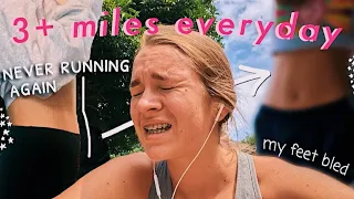I ran AT LEAST 3 miles EVERYDAY for a month and here's what you need to know | running 90 miles