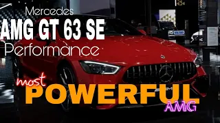 Torque Beast | The 2022 Mercedes AMG GT 63 SE Performance Interior exterior