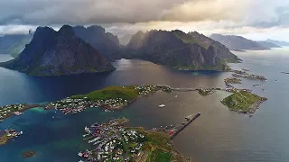 ⭐️ Beautiful Lofoten (Norway / Arctic Circle) AERIAL DRONE 4K VIDEO