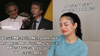 REACCIONO por PRIMERA VEZ a JOSÉ MARÍA NAPOLEÓN - Lo Que No Fue No Será/Mientras Llueve/Y Para Qué