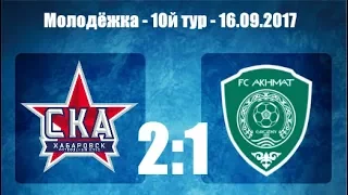 "СКА-Хабаровск-М" 2:1 "Ахмат-М" (Молодёжка, 10й тур, 16.09.17)