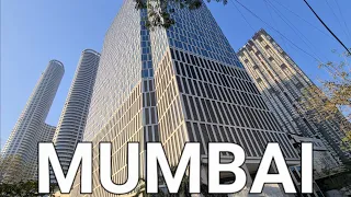 🇮🇳 MUMBAI WALKING TOUR, MUMBAI IS THE 5th CITY WITH THE MOST SKYSCRAPERS, INDIA WALKING TOUR, 4K