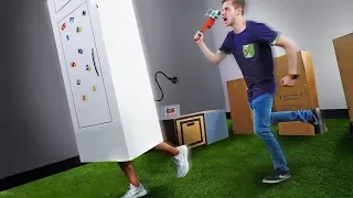 NERF Prop Hunt In Real Life!