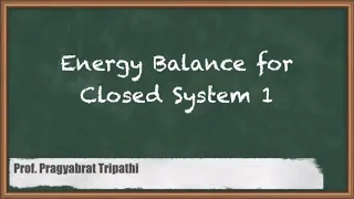 Simplified Energy Balance in Closed Systems 1 - Thermodynamics for GATE Mechanical Engineering