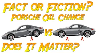 Fact or Fiction: You Must Keep A Porsche Level During An Oil Change? I Test The Theory.
