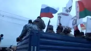 Batalion Vostok jede na pomoc Mariupolu 09 05 2014