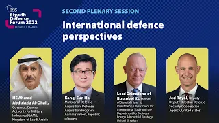 IISS RDF Second Plenary Session: International defence perspectives (English)