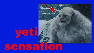 🎮 running yeti caught on camera! (no clickbait)