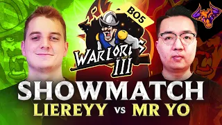 Liereyy vs Mr.YO Warlords 3 Showmatch Round Robin, that why you never give up in games