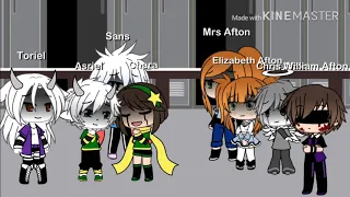 Undertale vs Afton Family Singing Battle (Gacha Life/ Lizzie)