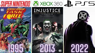 JUSTICE LEAGUE Game Evolution 1995 - 2022