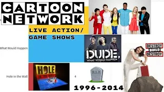 The Ultimate Cartoon Network Live Action/Game Shows (1996-2014)