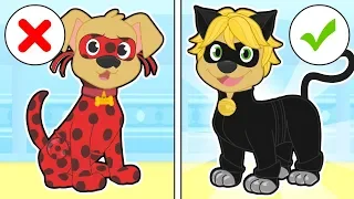 BABY PETS 🐶 Max Dresses up as Dog Noir, the Puppy Hero | Educational Cartoons