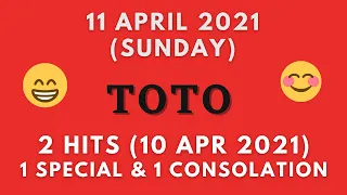 Foddy Nujum Prediction for Sports Toto 4D - 11 April 2021 (Sunday)