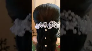 #hairstyle #openhairstyle #ytshorts #engagementhairstyle