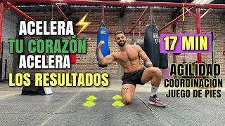 Cardio En Casa ACELERA LOS RESULTADOS ACELERA TU CORAZON (17 Minutos) Hiit Intenso SIN EQUIPO