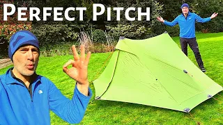 Lanshan 2 Pro - How to Perfect Pitch - Lightweight tent camping