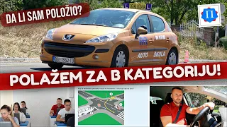 Polagao sam za B kategoriju! Od testova do poligona i vožnje!