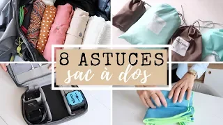 8 astuces pour préparer son sac à dos - Je m'envole à...