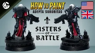 HOW TO PAINT SISTERS OF BATTLE - Angel GiraldeZ