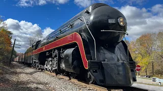 [4K] Norfolk & Western 611 - Virginia Scenic Steam Train