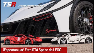 ¡Espectacular! Este GTA Spano de LEGO