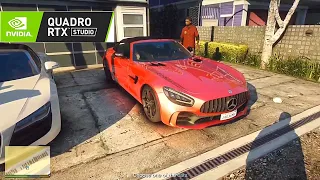 GTA V Remastered 2021  - First 15 Minutes Gameplay 8K RTX 3090 Ultra Realistic Graphics Mod