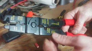 How to crimp spark plug wire ends