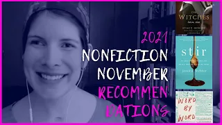 (Re-upload!) RECENT NONFICTION FAVES // Matching every book to every Nonfiction November 2021 prompt