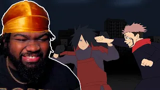 Madara is back for the smoke | If Madara met Sukuna @iBIJanime REACTION