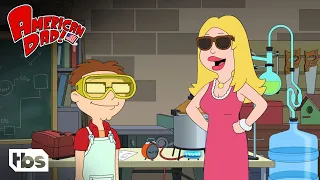 Francine Helps Steve With His School Project (Clip) | American Dad | TBS