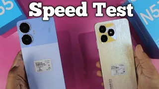 Realme Narzo N55 Vs Realme Narzo N53 Speed Test Comparison 🔥