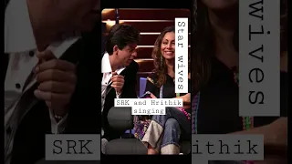 SRK & Hrithik with wife #shorts #bollywood #shahrukh #hrithikroshan #srk #gaurikhan #koffeewithkaran