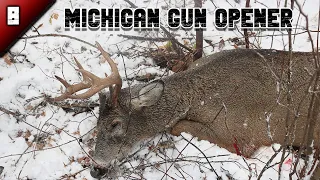 Rifle Hunting Whitetail Deer: Opening Day Success Buck Down! -Deer Camp 2022