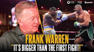 "It's bigger than the first fight!" Frank Warren RELISHES Oleksandr Usyk vs Tyson Fury 2 in December